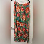 Farm Rio  x Anthropologie Tie-Front Floral Pants | Designer Women’s Printed Pants Photo 5