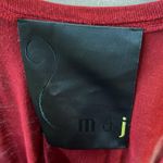 Maj Deep Red Tank Top Tie Dye Flowy Beach Coverup Womens Small Photo 2