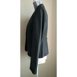 Loft Black Pinstripe Blazer Career Office Workwear 4 New Photo 1