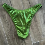 ASOS South Beach Green Metallic Bikini Photo 7