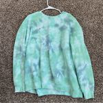 Wild Fable  blue green tie dye crew neck Photo 1