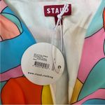 STAUD  Mini Dress in Citrus Kaleidoscope NWT Photo 11