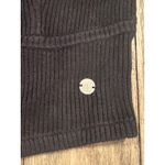 Roxy Women's Pretty Please Crop Ribbed Black Tank Top Scoop Neck M NWT Photo 5