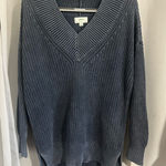 Aerie oversized v neck Knit Sweater Photo 0