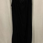 Adorable Y2K Bali batik black ruffle sleeveless dress and beaded jacket set 2pc Blue Size M Photo 11