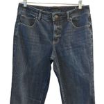 Talbots  Women's Relaxed Jeans Size 12 Dark High Rise Denim 31" Inseam Photo 2