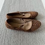 Isaac Mizrahi  Leopard Print Mary Jane Strappy Ballet Flats Size 7 Photo 2