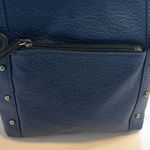 Style & Co  NWTS DEEP BLUE SHOULDER BAG VEGAN LEATHER 10”X 9” ADJUSTABLE  STRAP Photo 3