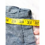 L.L. Bean Womens 100% Linen Breezy Pull On Utility Wide Leg Pants Size 18 Tall Blue Photo 12