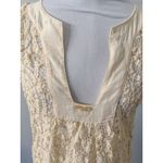 Burning Torch Antique Lace Short Tunic Mini Dress Photo 4