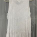 Peplum Tank Top White Photo 1
