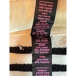 Betsey Johnson Performance Striped Lips Shirt size Medium NWOT Photo 8