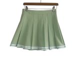 Aritzia ✨ Sundays Best Olive Micro Pleated Sz 4 Skirt✨ Photo 7