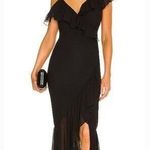 Lovers + Friends Karen Maxi Dress in Black Small Photo 0