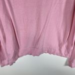 Lilly Pulitzer  Pink Cardigan Sweater‎ Size Medium Lightweight Cotton Bubble Gum Photo 11