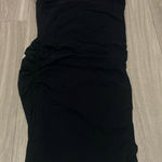 James Perse  Black Midi Dress Photo 0