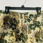 Urban Outfitters  Floral Embroidered Textured Pelmet Mini Skirt Medium Green Photo 4