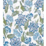 MISA Los Angeles x REVOLVE Vola Dress Flora Azulia Ome Shoulder Blue Metallic XS Photo 3