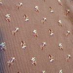 Lucky Brand Women’s Large Pink Purple Floral Sleeveless waffle Knot Retro Top Photo 6