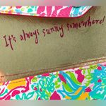 Lilly Pulitzer  Spot Ya Collapsible Sunglass Case Photo 7