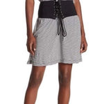 David Lerner Nwt  striped corset T-shirt dress sz m Photo 0