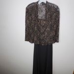 Vintage‎ Karen Miller New York Formal Dress 2 Pc Size 10 Photo 9