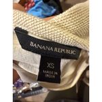 Banana Republic Embellished Bee Tank Top Women's XS Beige Sleeveless Photo 3