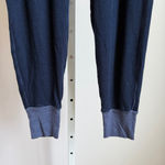Stateside sz S Navy Blue Waffle-Knit Lounge Jogger Pants Photo 3