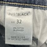 Just Black Womens 32 Jeans Riley Distressed Skinny Crop NWT Light Washed USA Photo 6