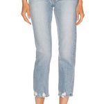 MOTHER Superior The Tomcat Denim Jeans Ripped Distressed The Confession Blue 28 Photo 1