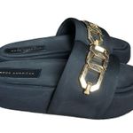 Good American  Chain Platform Slide Sandal Photo 0