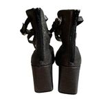 1. State  Metallic Pewter Chunky Block w/ Ankle Straps, Sz 8 Photo 9