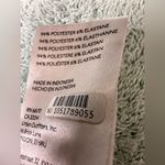 Anthropologie Pilcro mock neck slate blue velveteen short sleeve top Photo 6