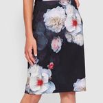 Ted Baker London lieyaa Chelsea black floral print pencil skirt Photo 0