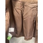 Jones New York  women's‎ 14 Chocolate Brown linen jacket 3/4 Sleeve 100% Linen Photo 7
