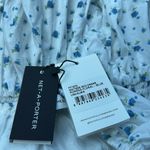 Faithfull the Brand  Matisse Shirred Floral-Print Cotton-Poplin midi Dress 4 NWT Photo 1