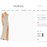 Mac Duggal Ieena 26598 Sequin Sheath Gown Champagne Nude Beige Size 2 NWT Gold Photo 8