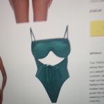 Andrea Iyamah  Emerald Cutout One-Piece Swimsuit Photo 4