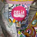 CELIA B Oliver Floral Scalopped Embroidered Midi Dress Size L White Size L Photo 7