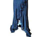 City Triangles  Vintage Prom Dress Evening Gown Black Sparkly Mesh Womens Medium Photo 8