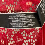 Victoria's Secret  Red All Lace Nightie Halter Babydoll Bodycon Garters XS new Photo 8