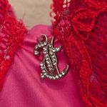 Juicy Couture  Pink Satin corset bra y2k size 36C Photo 1