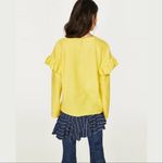 ZARA ✨ SOFT SWEATSHIRT WITH FRILLS✨ Photo 2