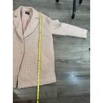 Abercrombie & Fitch  Womens Coat, Tweed  Long Sleeve, Overcoat, Blush Pink, L Photo 5