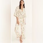 J.Crew  Easy-luxe eco jumpsuit in budding floral Yellow White Cream Black Large Photo 2