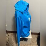 Nike  Womens Medium ThermaFit Blue Hoodie Photo 3