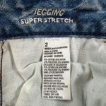 American Eagle VTG  Jeans Womens 4 Blue Jegging Super Stretch Light Wash Low Rise Photo 6