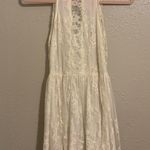 Free People  White Lace Dress Mini Photo 0
