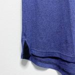 H by Halston Halston Blue V-Neck Short Sleeve Top Photo 2