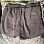 Under Armour  Heat Gear Athletic Shorts Gray M Photo 4